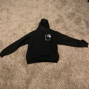 Black Hoodie CXXII Apparel Size: Large